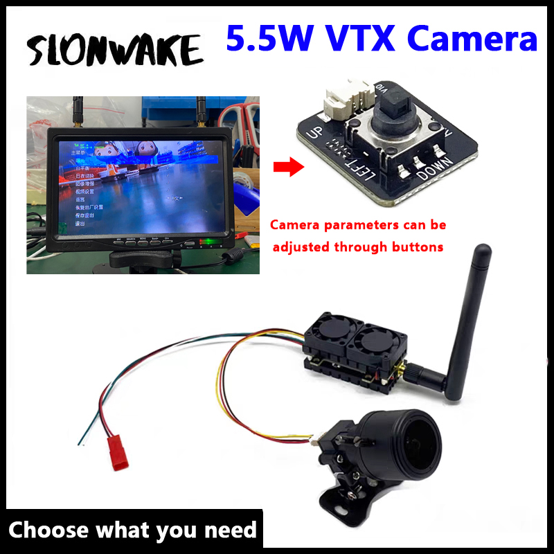 Fpv Camera - ระยะไกลกว่า 50 กม. 5.8G 56CH จอ