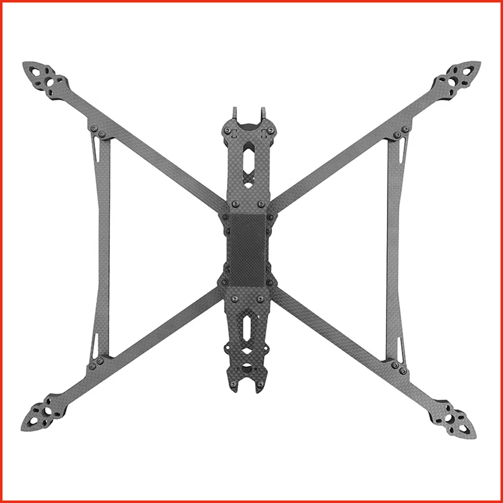 Carbon Fiber Drone Frame - ชุดโครงโดรน MARK V2 ขนาด 8/9/10 นิ้ว