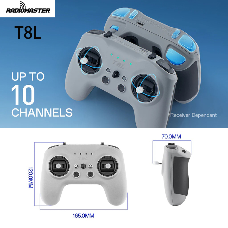 Radio Transmitter 2.4Ghz - วิทยุควบคุม RadioMaster T8L รุ่น M2 2.4GHz