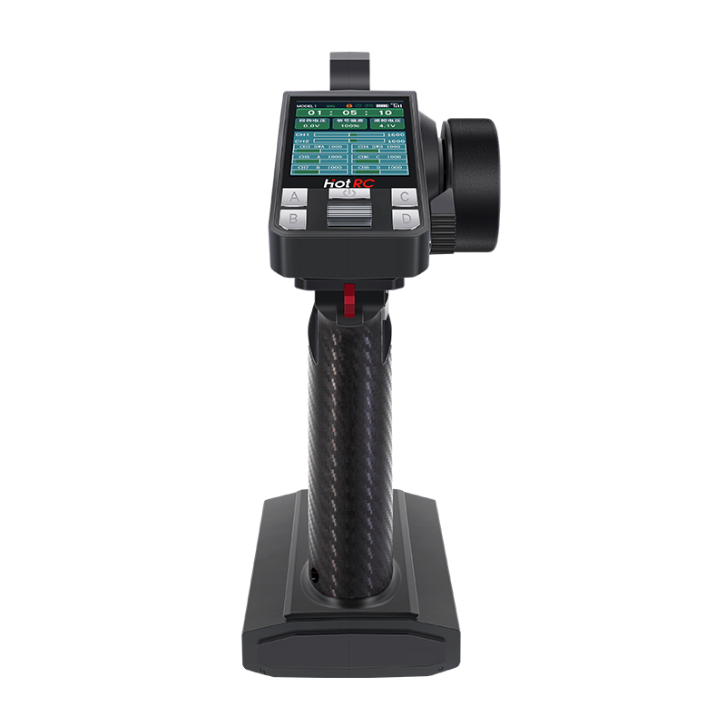 Radio Transmitter 2.4Ghz - HOTRC CT-8A 8-CH สมาร์ท RC เครื่องส่งสัญญาณพร้อมหน้าจอ