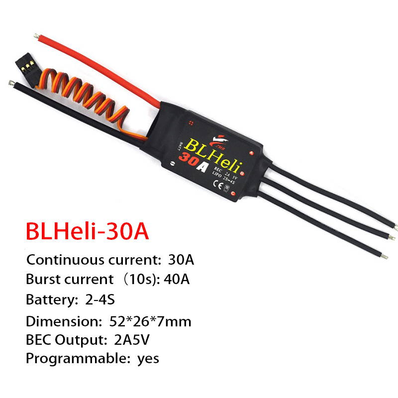 1-3 ชิ้น Brushless ESC BLHeli  - Drone Esc บทวิจารณ์และราคา