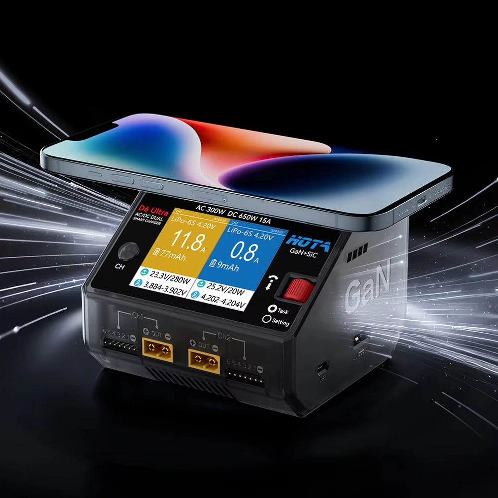 HOTA D6 Ultra GaN+SiC เครื่องช - Balance Charger Rc บทวิจารณ์และราคา