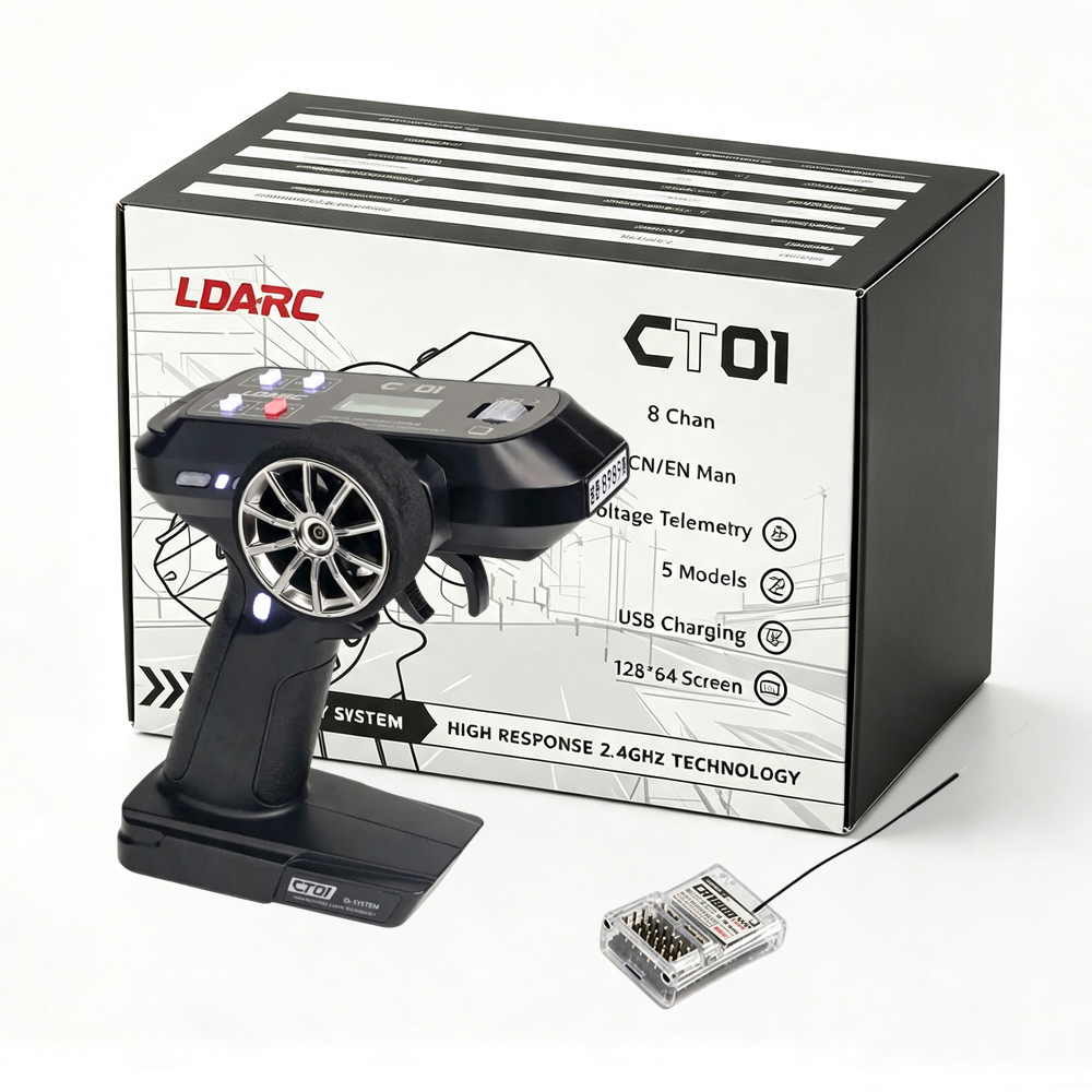 LDARC CT01 2.4G 8CH ระบบควบคุม - Radio Transmitter 2.4Ghz บทวิจารณ์และราคา