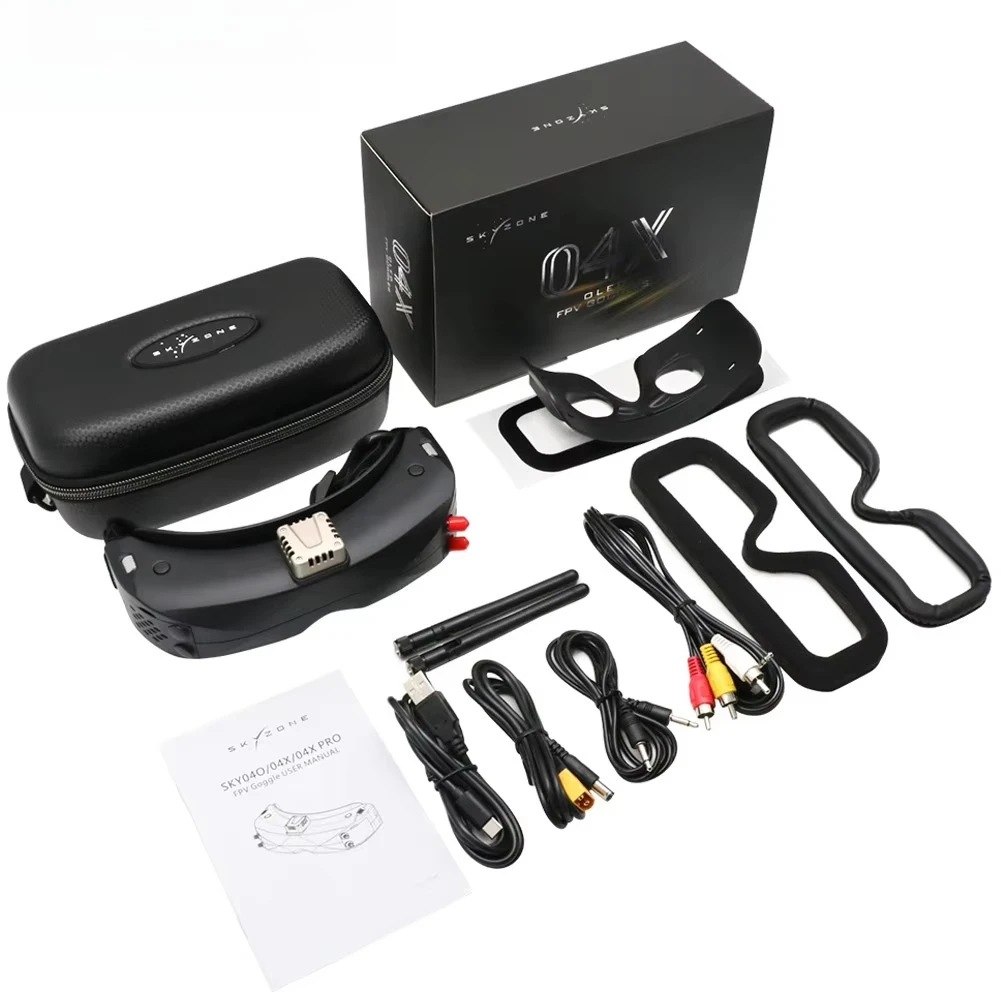 แว่นตา FPV รุ่น SKYZONE SKY04X - Rc Drone บทวิจารณ์และราคา