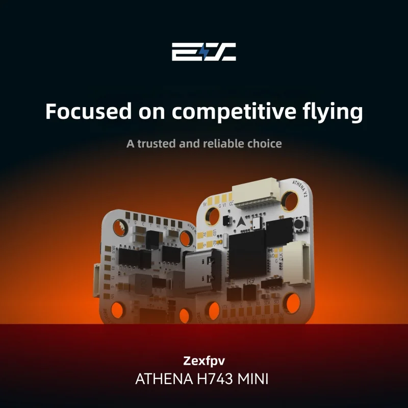 SkyDElZEX ATHENA H743 มินิ ฟลา - Betaflight Fc บทวิจารณ์และราคา