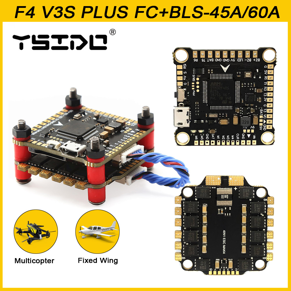 YSIDO ใหม่ F4 V3S PLUS Flight  - Betaflight Fc บทวิจารณ์และราคา