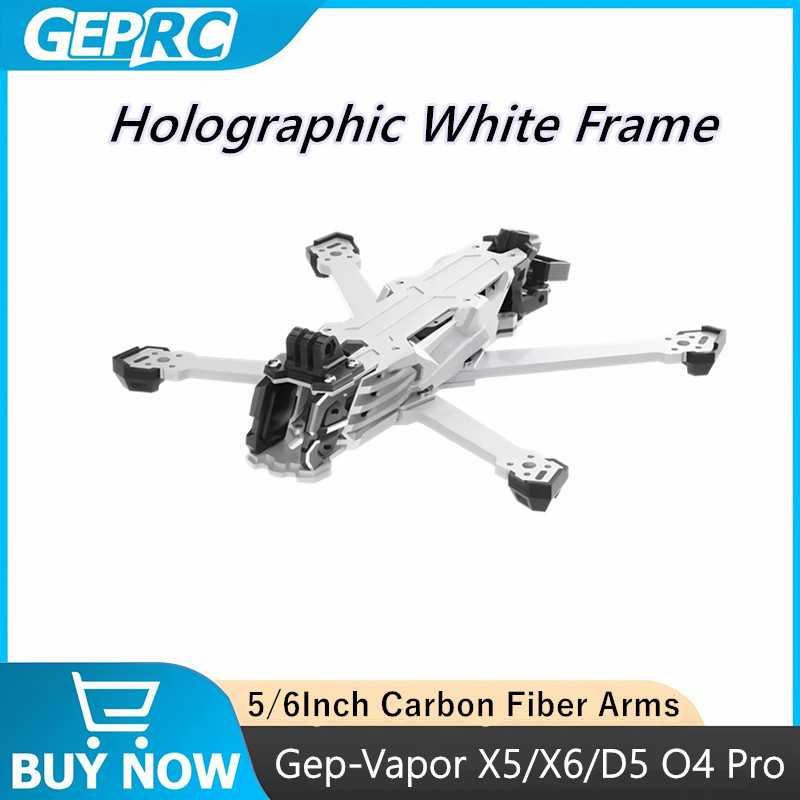 GEPRC GEP-Vapor X5 D5 X6 O4 Pr - Carbon Fiber Drone Frame บทวิจารณ์และราคา