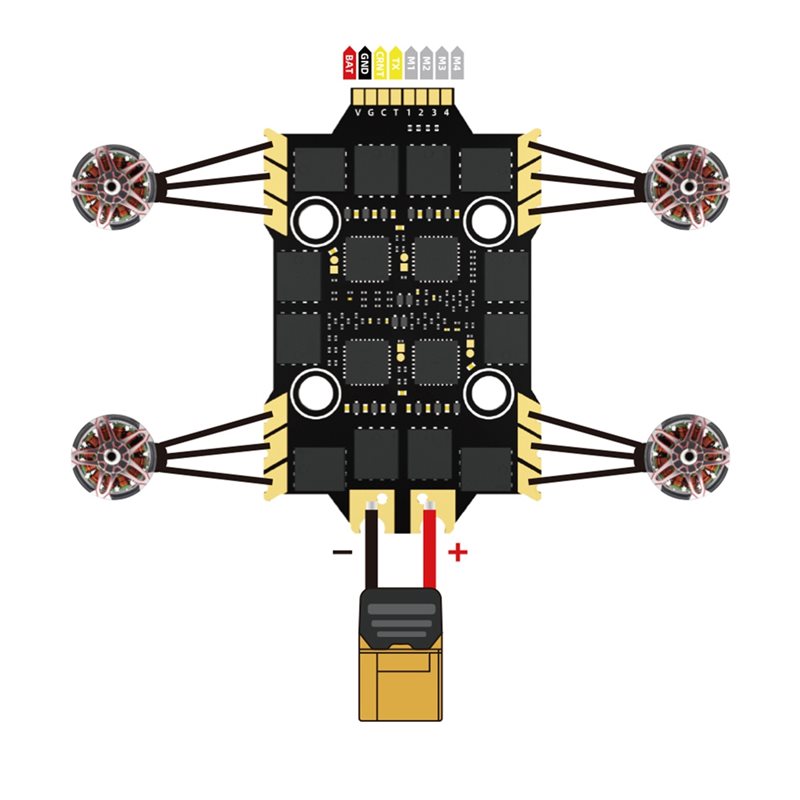 [โปรโมชั่น] สำหรับโดรน RC FPV  - 4 In 1 Esc บทวิจารณ์และราคา