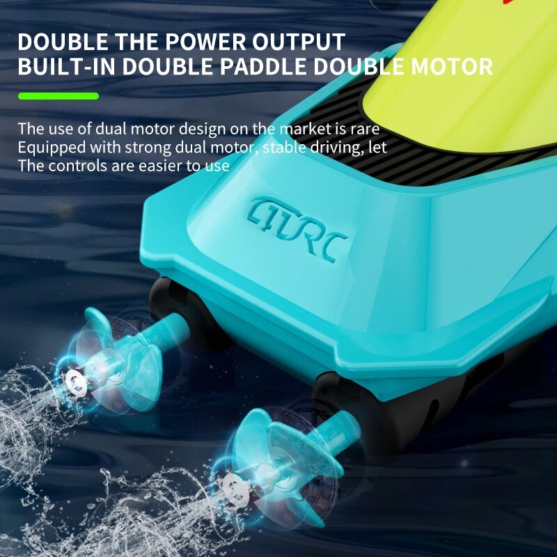 2.4G Mini RC เรือ 10 กม./ชม.เร - Radio Transmitter 2.4Ghz บทวิจารณ์และราคา