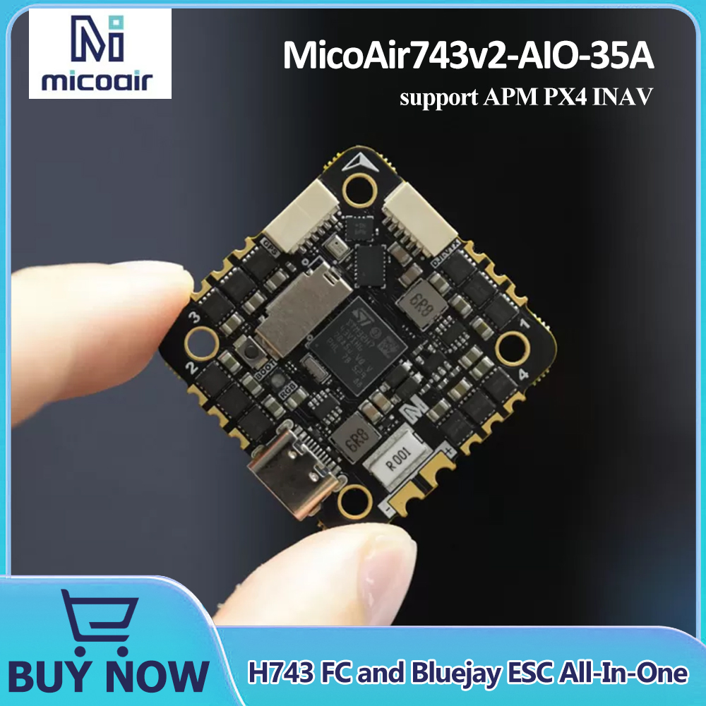 MicoAir743v2-AIO-35A H743 FC แ - Betaflight Fc บทวิจารณ์และราคา