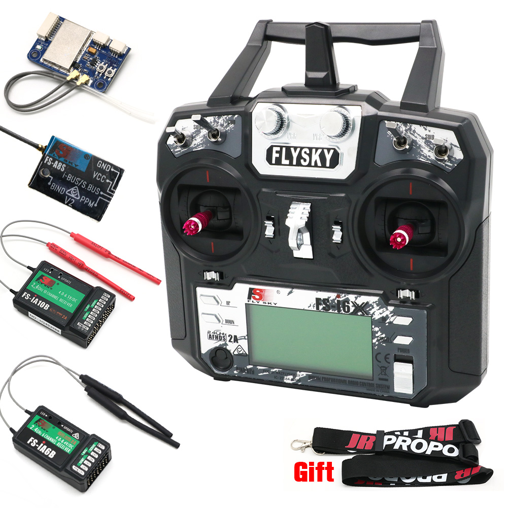 เครื่องส่งสัญญาณ FLYSKY FS-i6X - Radio Transmitter 2.4Ghz บทวิจารณ์และราคา