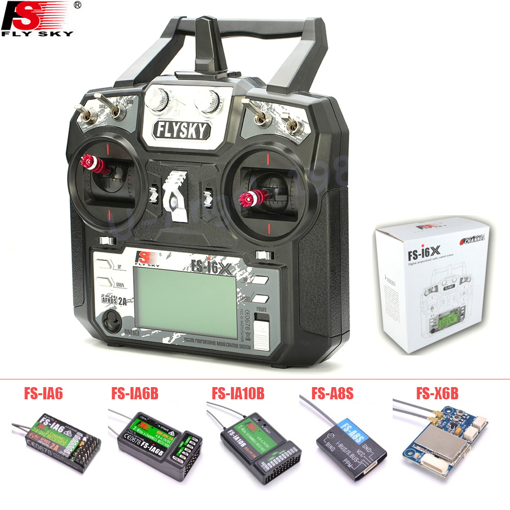 เครื่องส่งสัญญาณ FLYSKY FS-i6X - Radio Transmitter 2.4Ghz บทวิจารณ์และราคา