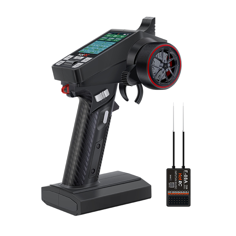 HOTRC CT-8A 8-CH สมาร์ท RC เคร - Radio Transmitter 2.4Ghz บทวิจารณ์และราคา