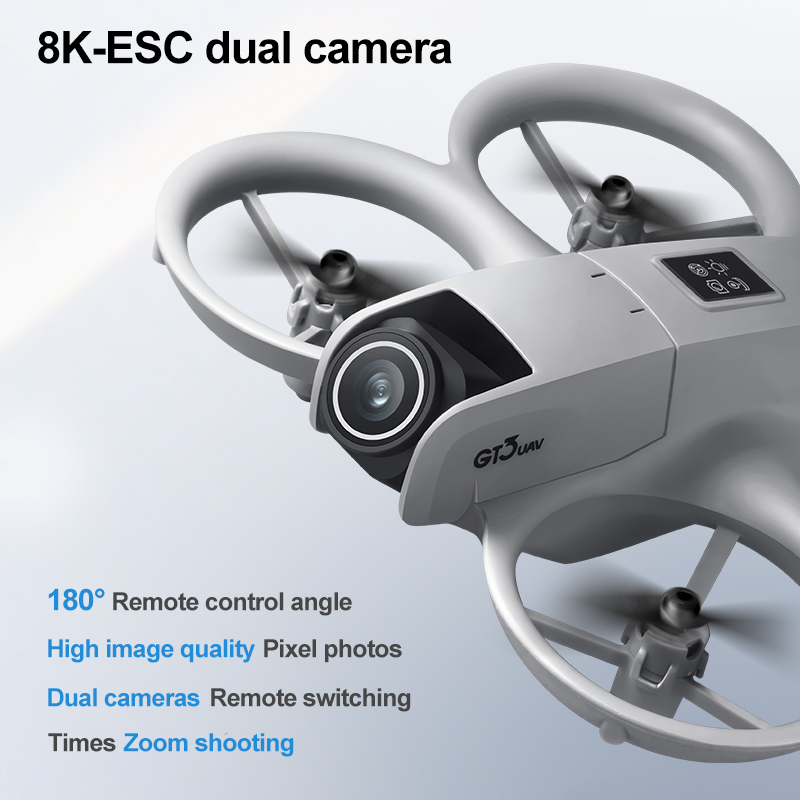 โดรนรุ่นใหม่ GT3 พร้อมหน้าจอ ก - Mini Drone บทวิจารณ์และราคา