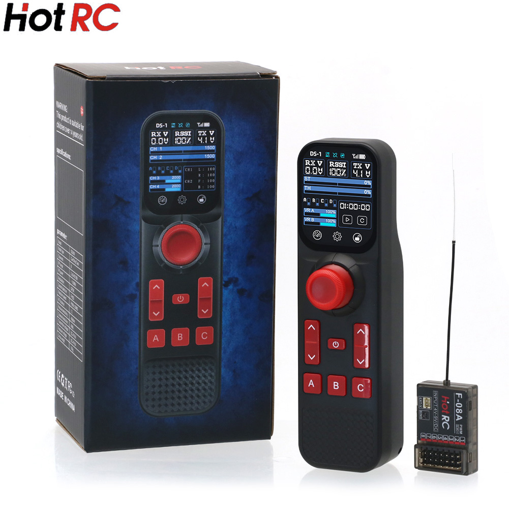 Hotrc DS-800 2.4Ghz 8CH FHSS ร - Radio Transmitter 2.4Ghz บทวิจารณ์และราคา