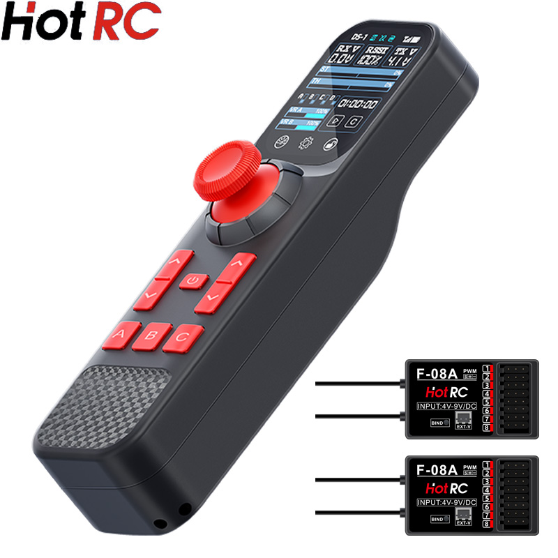 Hotrc DS-800 2.4Ghz 8CH FHSS ร - Radio Transmitter 2.4Ghz บทวิจารณ์และราคา