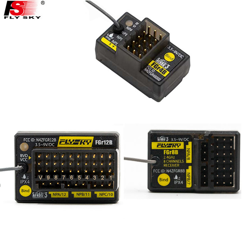 Flysky FGr4B FGr8B FGr12B 2.4G - Radio Transmitter 2.4Ghz บทวิจารณ์และราคา